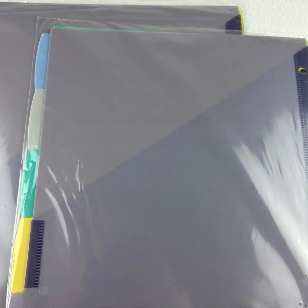 Avery 5 Tab Write & Erase Pocket Plastic Dividers 16176 Lot of 2